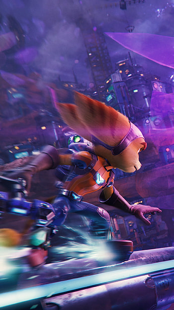 Video game Ratchet and Clank, Rift Apart, Gaming HD phone wallpaper