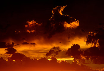 Nature, Sky, Night, Clouds, Dark, Mainly Cloudy, Overcast HD wallpaper