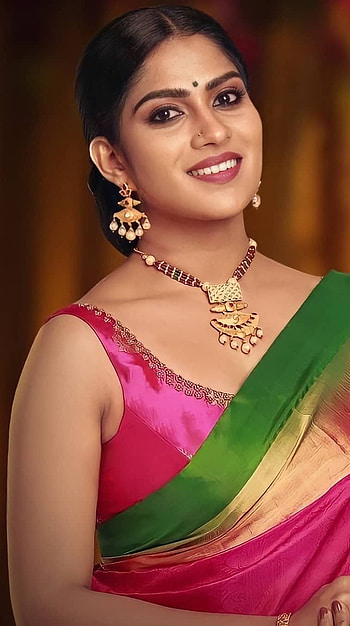 Swasika, mallu actress, model, saree beauty, kerala actress, malayalam actress, sexy gorgeous, beautiful HD phone wallpaper