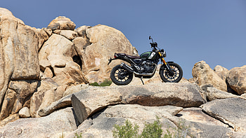 Triumph Scrambler 400 X for Backgrounds, vehicle, Triumph Scrambler 400 X HD wallpaper