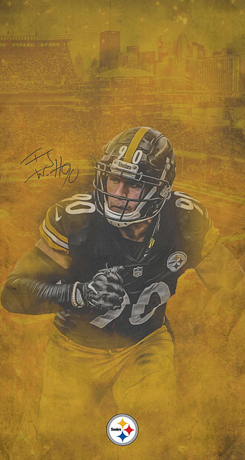 T.J Watt, sports uniform, face mask HD phone wallpaper