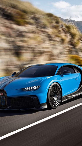 Bugatti Car, Blue HD phone wallpaper