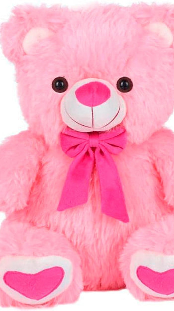 Pink Teddy Bear, Adorable HD phone wallpaper