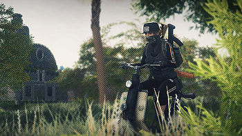 Pubg Girl On Scooter, pubg, playerunknowns-battlegrounds, 2018-games, games, scooter HD wallpaper