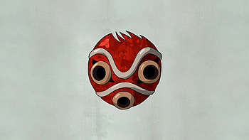 Stunning from Princess Mononoke, Anime, Studio Ghibli HD wallpaper