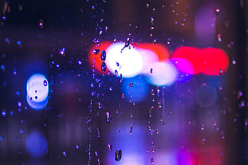 Drops, Macro, Glare, Glass, Bokeh, Boquet HD wallpaper