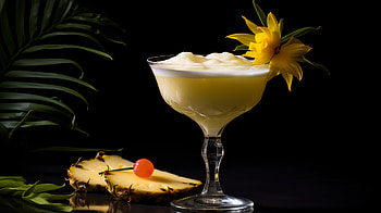 Piña Colada Drink, food, Pina Colada HD wallpaper