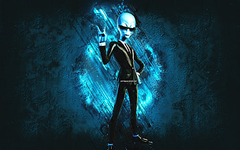 Fortnite Human Bill Skin, Fortnite, main characters, синий stone background, Human Bill, Fortnite skins, Human Bill Skin, Human Bill Fortnite, Fortnite characters HD wallpaper