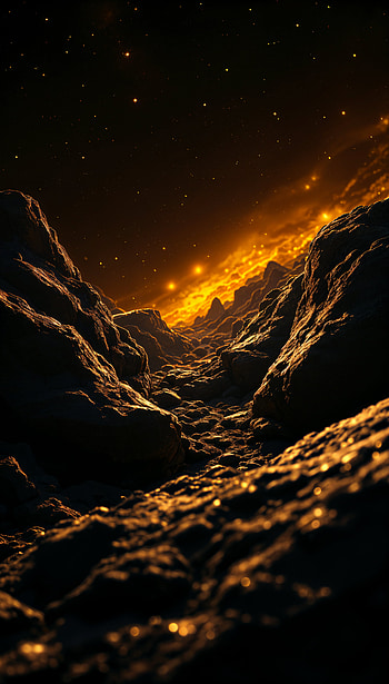 Asteroid Belt: A Stunning Journey, cosmos, space HD phone wallpaper