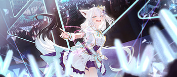 Shirakami Fubuki – Vibrant Hololive Anime Virtual Star, Shirakami Fubuki, Virtual Youtuber, Anime, hololive, girl, anime girl HD wallpaper