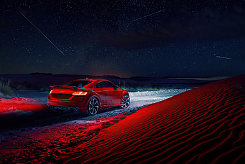 Audi TT RS The Speed Of Light, audi-tt, audi, cars, 2022-cars, behance HD wallpaper