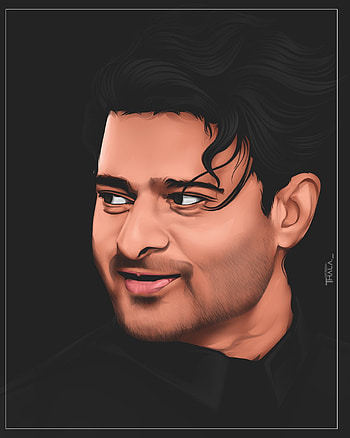 Prabhas, eye, darling, rebel Star, Radhe Shyam HD phone wallpaper