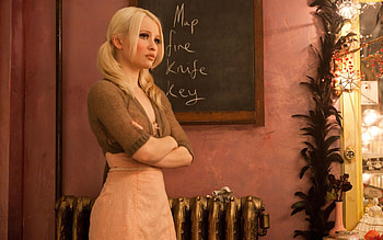 Emily Browning, emily, baby doll, sucker punch, browning HD wallpaper