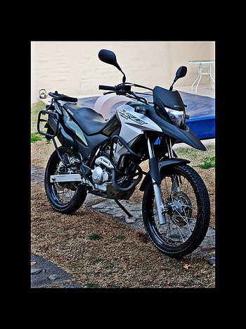 Xre300, automotive lighting, motorcycle HD phone wallpaper