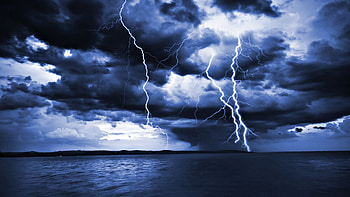 Top Lightning HD wallpaper