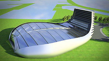 Indoor_Golf, , cool, building, indoor-golf, future HD wallpaper
