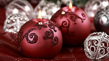 Festive season, Christmas decorations, Beautiful , Joyful ambiance HD wallpaper