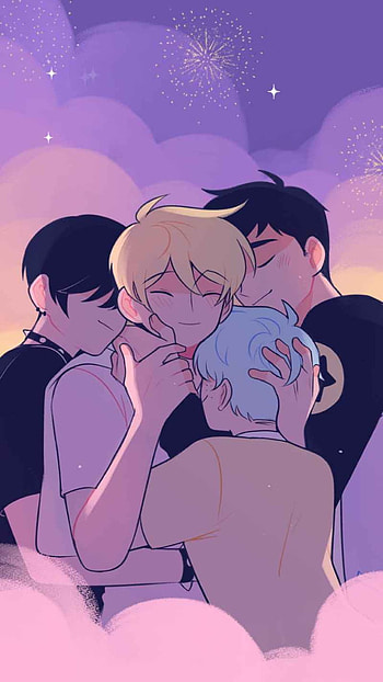 Boyfriends, Prep, Goth, Nerd, Webtoon, Gay, Jock HD phone wallpaper