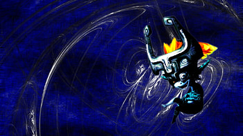 Dark Swirled Midna, twilight princess, video games, midna, zelda, dark swirls HD wallpaper