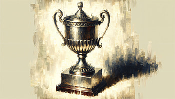 Elegant Trophy in Stunning Ultra, trophy, award, silver, celebration HD wallpaper