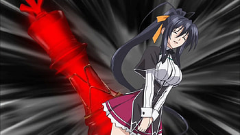 Akeno Himejima, dxd, school, high, anime HD wallpaper