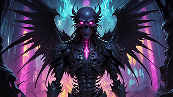 Rotten Archangel, devil, evil, fallen angel HD wallpaper