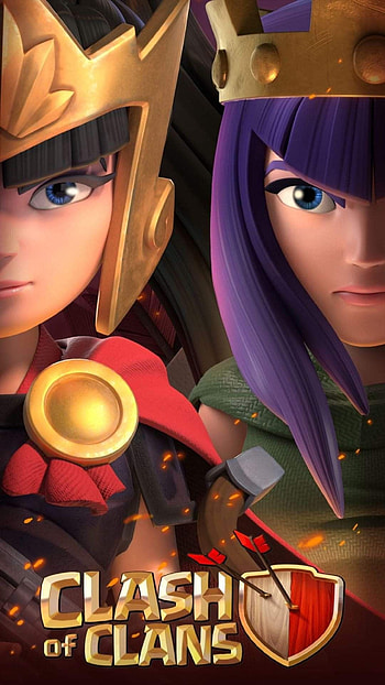 Clash of clans, queen, coc, archer HD phone wallpaper