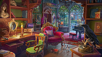 At Raiden's grandmother, fantasy, abgames, ab games, stuff, interior HD wallpaper