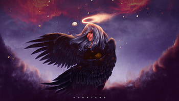 Angel Wings Fantasy Art , angel, wings, artist, artwork, digital-art, artstation HD wallpaper