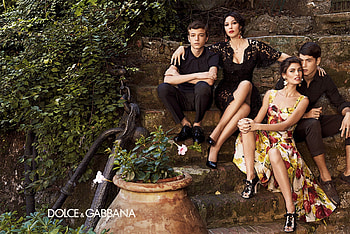 Monica Bellucci / Bianca Balti, beautiful, people, dress, celebrity, monica bellucci, bianca balti, models, italian, dolce gabbana HD wallpaper