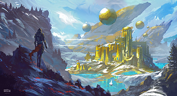 Yellow Template , artist, artwork, digital-art, deviantart HD wallpaper