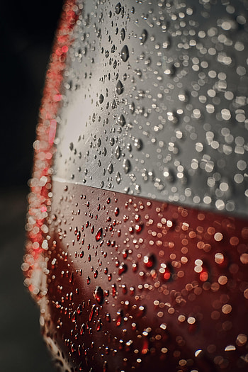 Water, Drops, Macro, Surface HD phone wallpaper