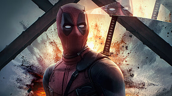 Deadpool Stylish Standoff, deadpool-and-wolverine, deadpool-3, wolverine, deadpool, 2024-movies, movies, superheroes, artwork, digital-art HD wallpaper