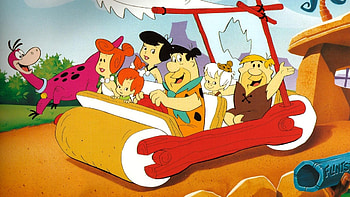 The Flintstones, Cartoon , Funny backgrounds, Animated HD wallpaper