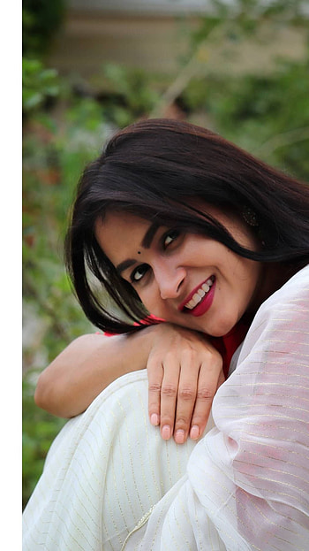 Kanchan bamne, saree beauty HD phone wallpaper