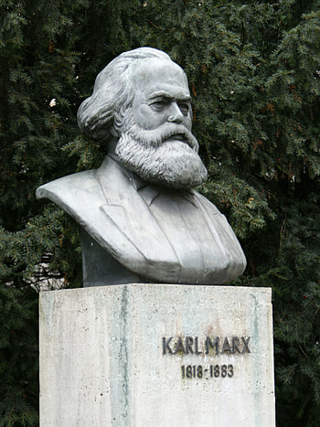 Karl Marx, Statue, Karl Marx Allee, Ryan Hellyer graphy HD phone wallpaper