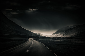 Nature, Road, Bw, Chb, Dahl, Distance, Winding, Sinuous HD wallpaper