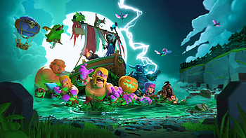 Halloween, Clash of Clans HD wallpaper