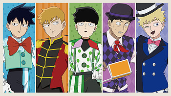 Mob Psycho 100 — Character Lineup, Anime, Mob Psycho 100 HD wallpaper