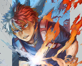 Shoto Todoroki, Anime, My Hero Academia, Shoto Todoroki HD wallpaper
