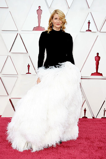 Oscars 2021, Tops and flops, Red carpet, Laura Dern HD phone wallpaper