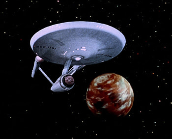 Starship U.S.S Enterprise Underway, Original Star Trek, Starship Enterprise, TOS, Spaceship, Star Trek, Spacecraft HD wallpaper