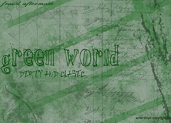 Green world, grenny, awesome HD wallpaper