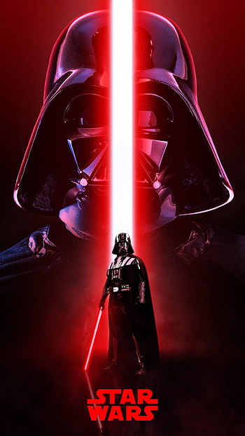 Darth Vader, red, magenta HD phone wallpaper