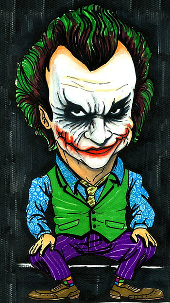 Joker , jokerr miniature, jokerr, miniature HD phone wallpaper