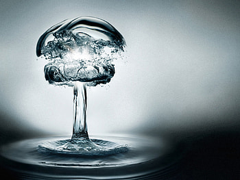 Waterdrop-16, nature, water, nice, slow motion HD wallpaper