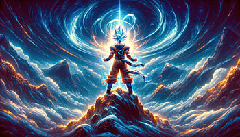 Goku Spirit Of The Dragon, goku, dragon-ball-super, dragon-ball, anime, artist, artwork, digital-art, deviantart HD wallpaper