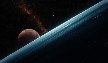 Planets, Universe, Stars, Slope, Incline HD wallpaper