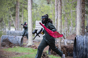 Capture the flag, Paintball HD wallpaper