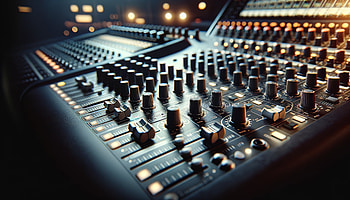 Professional Music Mixer Console, music, mixer HD wallpaper